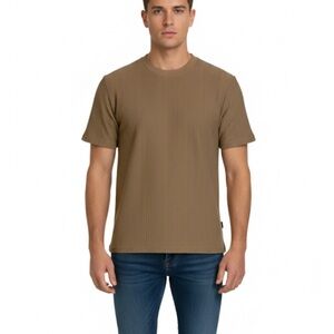 ORIGINAL DELUXE SUPPLY Co. Short Sleeve Tee, Men’s M, Brown